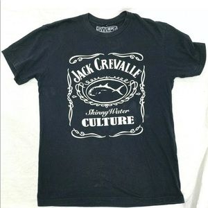 SWC t-shirt size small black Jack Crevalle Casual